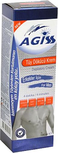 AGİSS TÜY DÖK.KREM 100 ML FOR MEN. ürün görseli