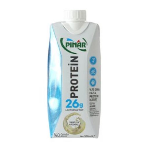 PINAR SÜT PROTEİN VANİLYALI 500 ML. ürün görseli