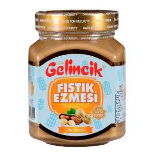 GELİNCİK PARÇAÇIKLI FISTIK EZMESİ 320 GR %70. ürün görseli