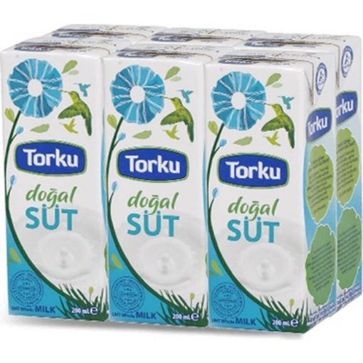 TORKU SÜT 6 X 200 ML SADE. ürün görseli