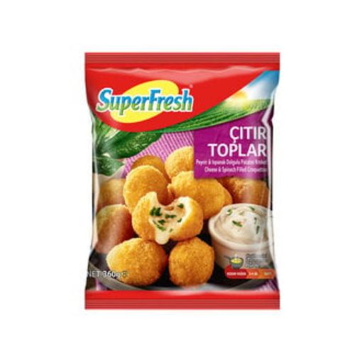 SÜPERFRESH PEYNİRLİ PATATES KROK.360 GR. ürün görseli