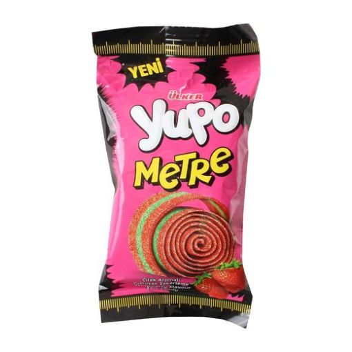 ÜLKER YUPO METRE ŞEKER ÇİLEK 50 GR. ürün görseli