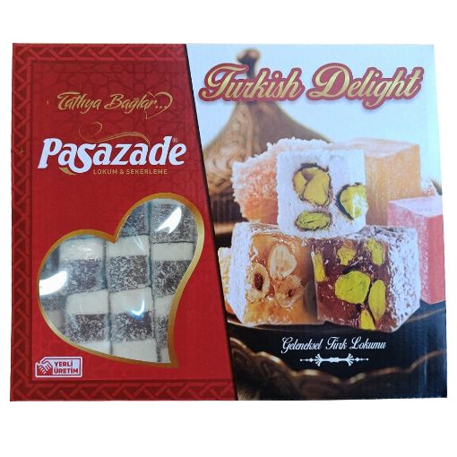 PAŞAZADE LOKUM 1 KG SADE KAKAOLU PRENS. ürün görseli