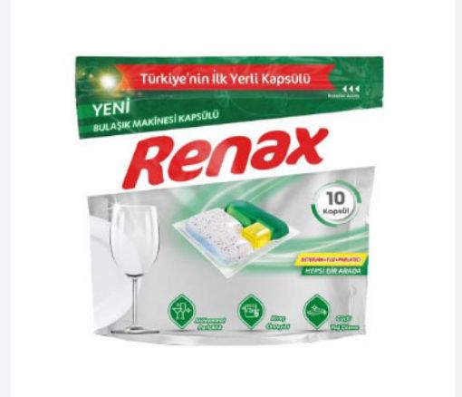 RENAX 10'LU BULAŞIK MAKİNE KAPSÜLÜ. ürün görseli