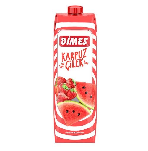 DİMES 1 LT KARPUZ-ÇİLEK MEYVESUYU. ürün görseli