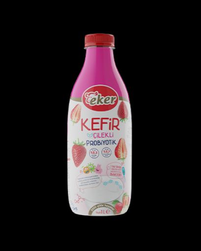 EKER KEFİR 1 LT ÇİLEKLİ. ürün görseli