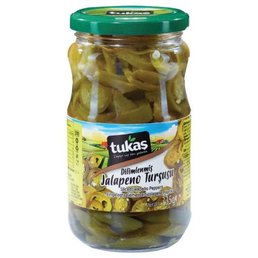 TUKAŞ JALAPENO TURŞU 335 GR. ürün görseli