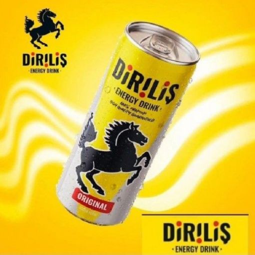 DİRİLİŞ ENERJİ İÇECEĞİ 250 ML SARI. ürün görseli