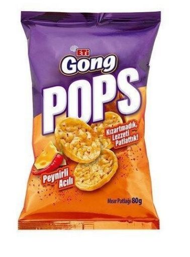 ETİ GONG POPS PEYNİR ACILI 80 GR. ürün görseli