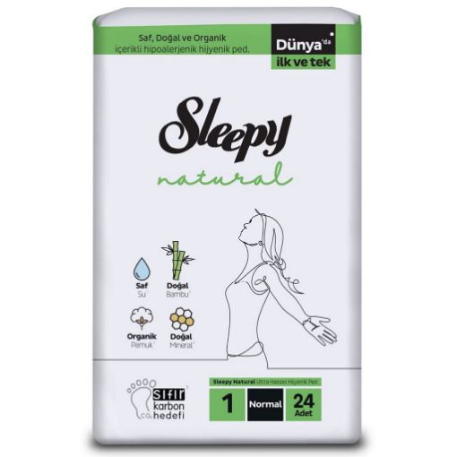 SLEEPY NATUREL SÜPER ECO NORMAL 24'LÜ. ürün görseli