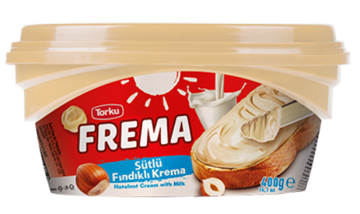 TORKU FREMA  400 GR SÜTLÜ FINDIK KREMASI. ürün görseli