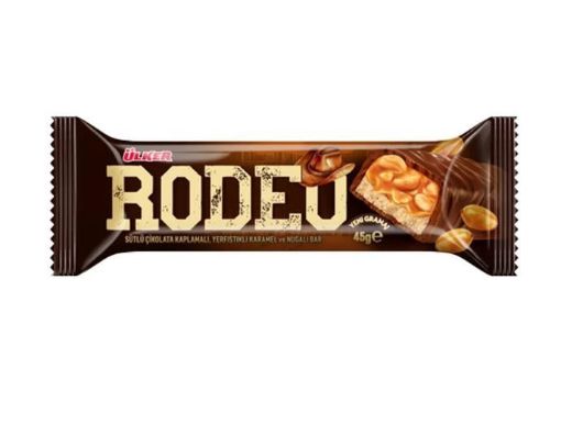 ÜLKER RODEO KAPLAMA YER FISTIK 45 GR BAR. ürün görseli