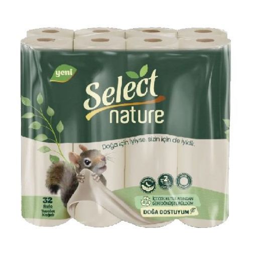 SELECT NATURA TUV. KAĞIT 32'Lİ 2 KAT. ürün görseli