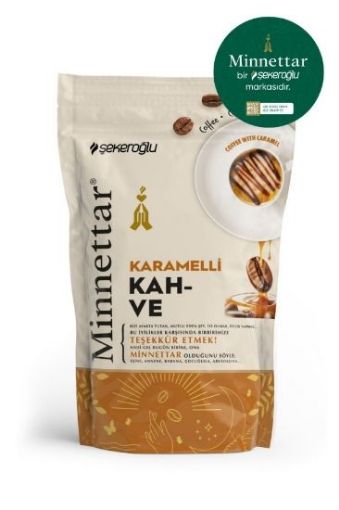 ŞEKEROĞLU MİNNETTAR KARAMELLİ KAHVE 165 GR. ürün görseli