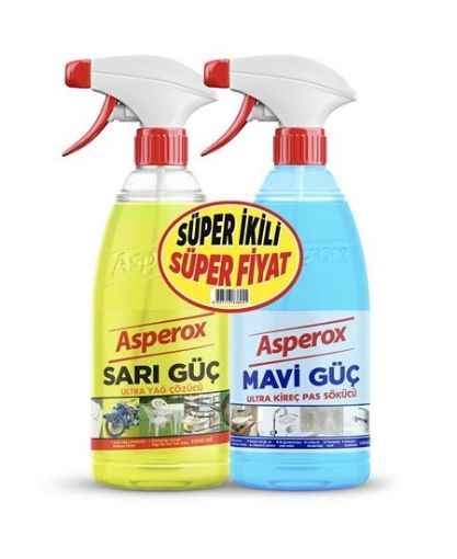 ASPEROX 1 LT MAVİ&SARI GÜÇ SÜPER İKİLİ. ürün görseli