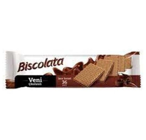 ŞÖLEN BİSCOLATA VENİ 110 GR ÇİK.GOFRET. ürün görseli