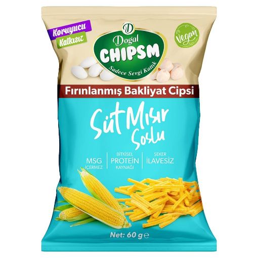 DOĞAL CHIPSM SÜT MISIR SOSLU 60 GR. ürün görseli