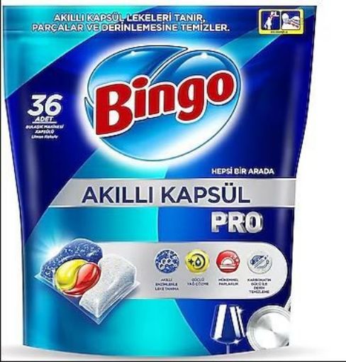 BİNGO BULAŞIK MAK.KAPSÜLÜ PRO 36 LI. ürün görseli