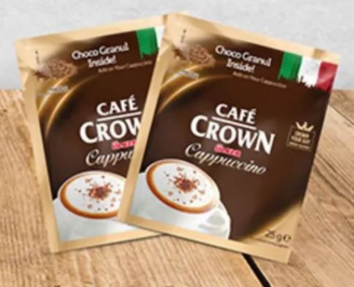 CAFE CROWN CAPPUCCINO 12,5 GR ŞEKERSİZ. ürün görseli