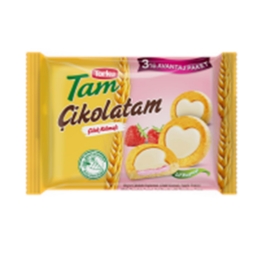 TORKU TAM ÇİKOLATAM ÇİLEK 3*83 GR. ürün görseli