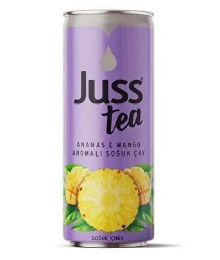 JUSS TEA ANANAS MANGO 330 ML. ürün görseli