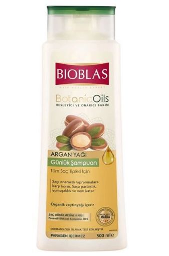 BIOBLAS 500 ML ŞAMPUAN ARGAN YAĞLI. ürün görseli