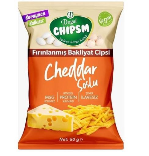 DOĞAL CHIPSM CHEDDAR SOSLU 60 GR. ürün görseli