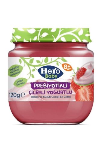 H.BABY PROBİYOTİK ÇİLEK YOĞURT 120 GR. ürün görseli