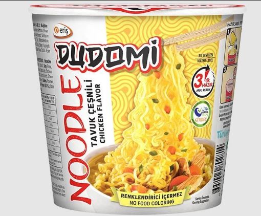 DUDOMİ  BARDAK TAVUK ÇEŞNİLİ NOODLE 60 GR. ürün görseli