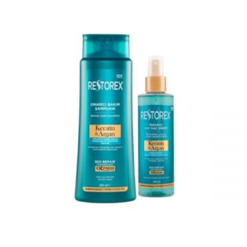 RESTOREX 500 ML KERATİN+200 ML SIVI KREM. ürün görseli