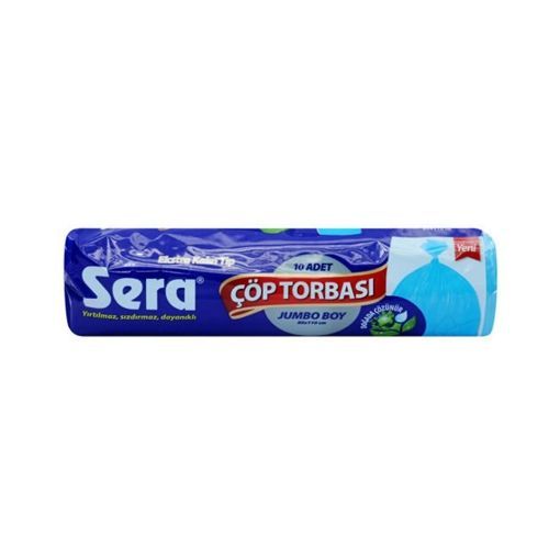 SERA ÇÖP TORBASI JUMBO 10'LU. ürün görseli