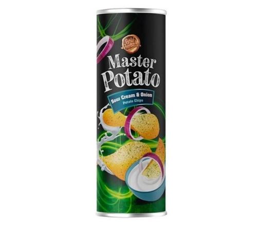 MASTER POTATO 160 GR SOUR CREAM&ONION. ürün görseli