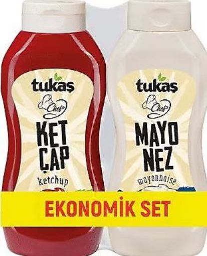 TUKAŞ CHEF KETÇAP 650 GR + MAYONEZ 550 GR. ürün görseli