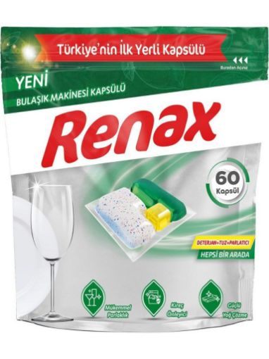 RENAX 60 LI BULAŞIK MAKİNE KAPSÜLÜ. ürün görseli