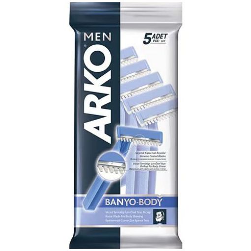 ARKO MEN BANYO 5 Lİ TIRAŞ BIÇAĞI. ürün görseli