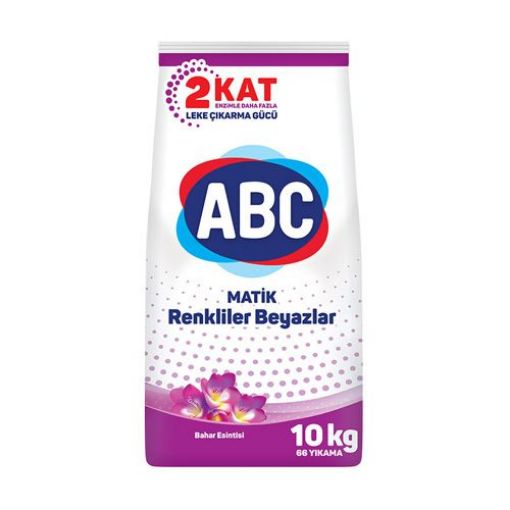 ABC MATİK 10 KG BEYAZLAR VE RENKLİLER. ürün görseli