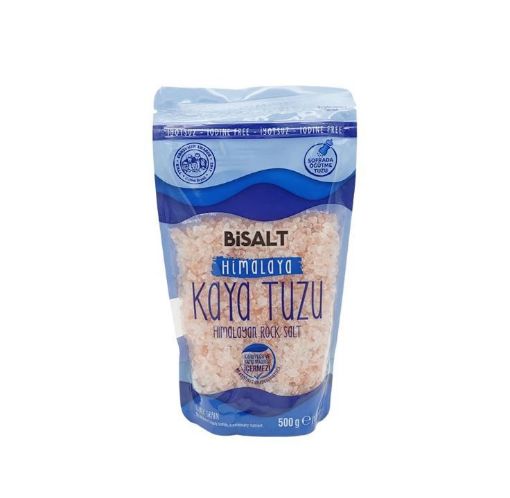 BİSALT İRİ HİMALAYA KAYA TUZU 500 GR. ürün görseli