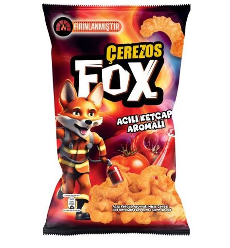 ÇEREZOS FOX ACILI KETÇAP 35 GR. ürün görseli