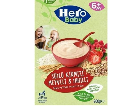 H.BABY KIRMIZI MEYVELİ TAHILLI 200 GR. ürün görseli