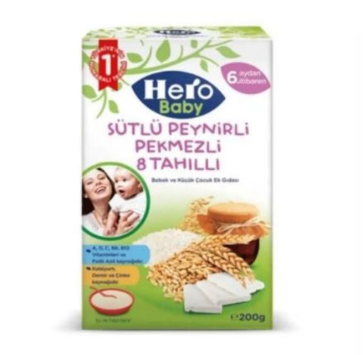 H.BABY SÜTLÜ 8 TAH.PEYN.PEKMEZ  200 GR. ürün görseli