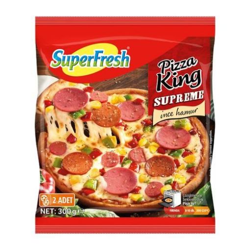 SÜPERFRESH PİZZA KİNG SLİMMO 300 GR. ürün görseli