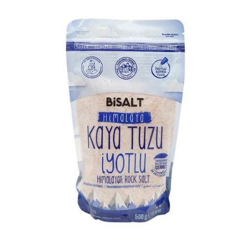 BİSALT HİMALAYA KAYA TUZU İYOTLU 500 GR. ürün görseli