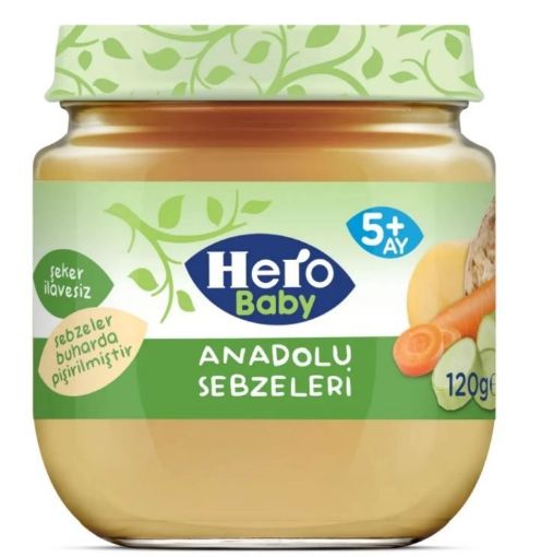 H.BABY 120 GR ANADOLU SEBZELER. ürün görseli