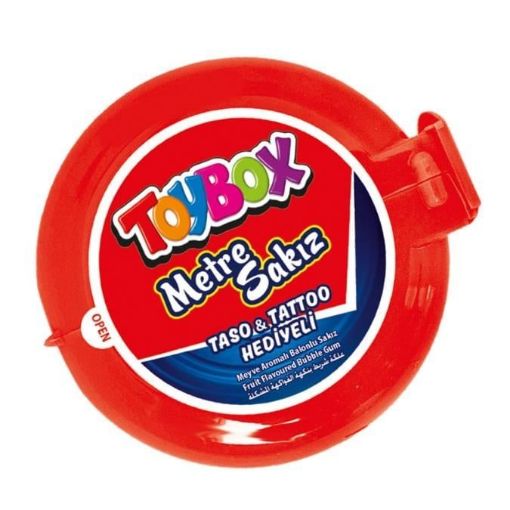 TOYBOX METRE SAKIZ MUZ-PORTAKAL-ÇILEK 20 GR. ürün görseli