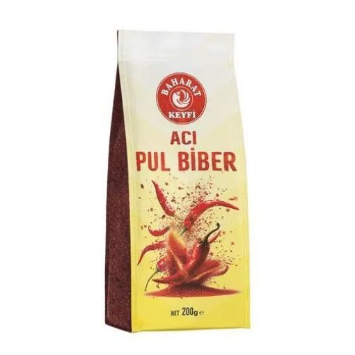 BAHARAT KEYFİ ACI PUL BİBER 200 GR. ürün görseli