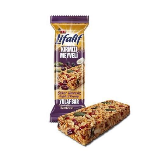 ETİ LİFALİF YULAF BAR KIR.MEYVELİ 35 GR. ürün görseli