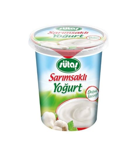 SÜTAŞ SARIMSAKLI YOĞURT 500 GR. ürün görseli