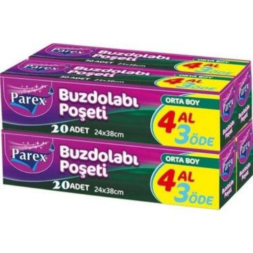 PAREX BUZD.POŞETİ ORTA BOY 100'LÜ TREND. ürün görseli