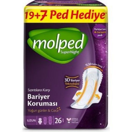 MOLPED  NIGHT MEGA SÜPER GECE 26 LI. ürün görseli