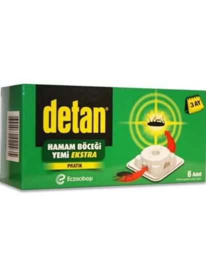 DETAN HAMAM BÖCEĞİ YEMİ 6'LI. ürün görseli
